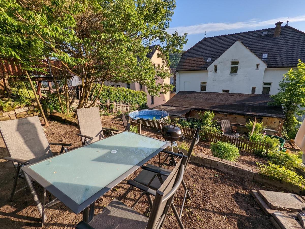 Urlaubsmagie - Bad Schandau Fusslaufig, Garten, Pool - R1 Rathmannsdorf Ngoại thất bức ảnh